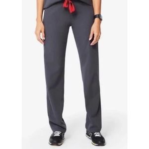 FIGS Kade Cargo Scrub Pants Charcoal Gray Size MP Limited Edition